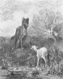 le loup et l agneau